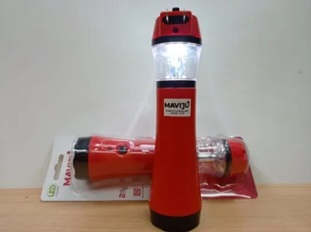 Linterna Recargable Potente Doble Maviju 6500k 4 Horas Led