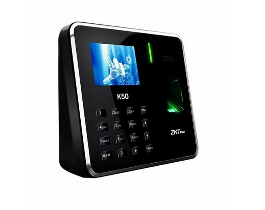 Lector De Huellas Biométrico Zkteco K50 Ethernet Con Batería 