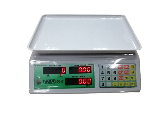 Balanza digital BP 30KG  LCD BP00213 28 X 20 CM AC110V