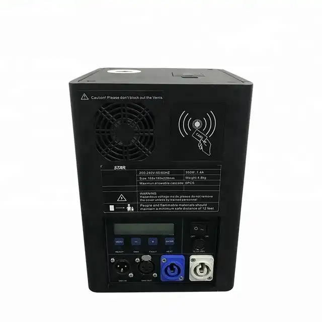Maquina de Pirotecnia fría Spark dmx uso interior y exterior Bodas Eventos 600w