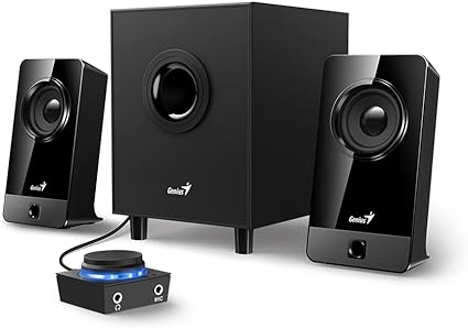 Parlante Genius sw-2.1 300x potencia 10w subwoofer 3.5
