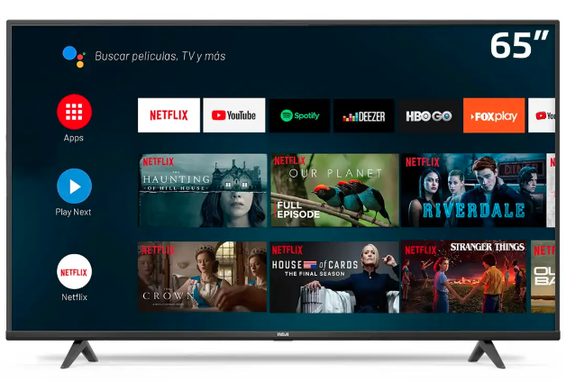 Smart TV RCA 65 pulgadas 4K Google TV modelo  65RCA684GT