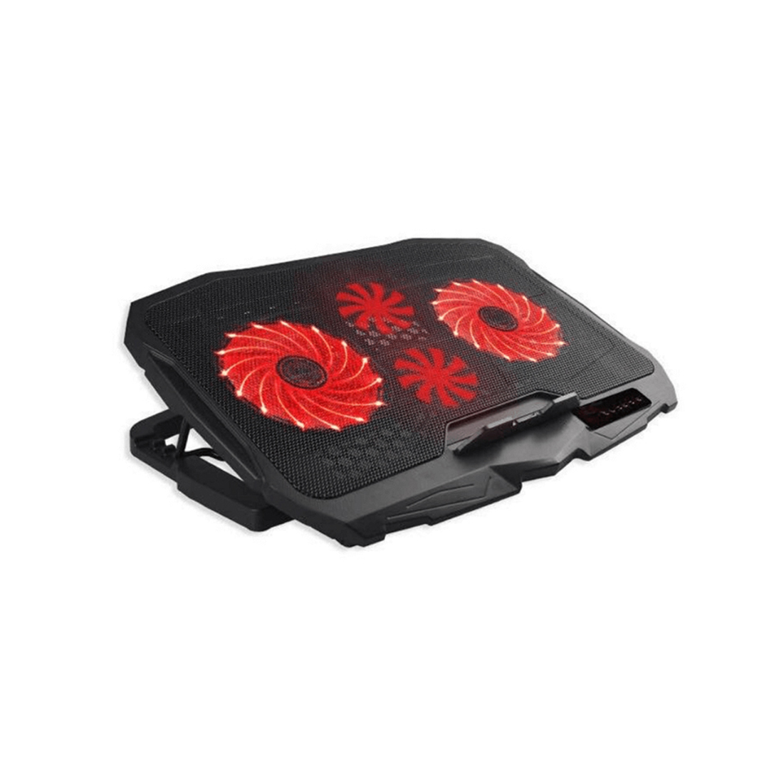 Ventilador para laptop 4 ventiladores con ajuste de inclinación 