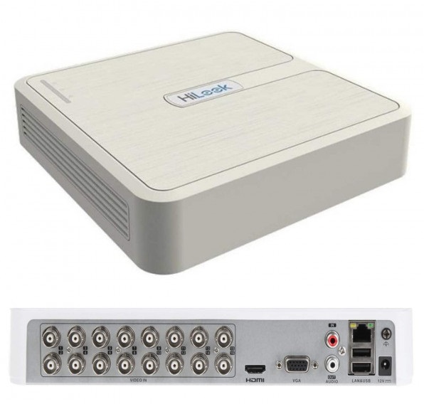 Dvr Cámaras de Seguridad Vigilancia Hilook 16 Canales Dvr-116G-M1 1080p