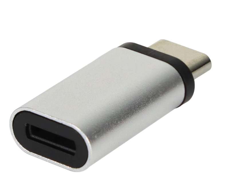 Adaptador OTG lightning X tipo C