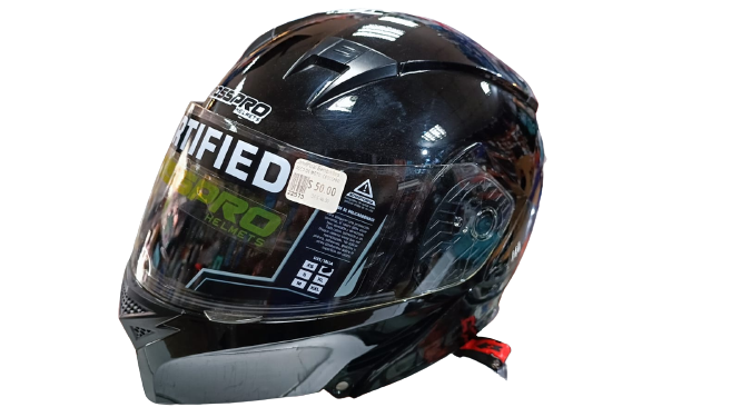 Casco para Moto Talla L  Crosspro AB Solid Negro CRS069