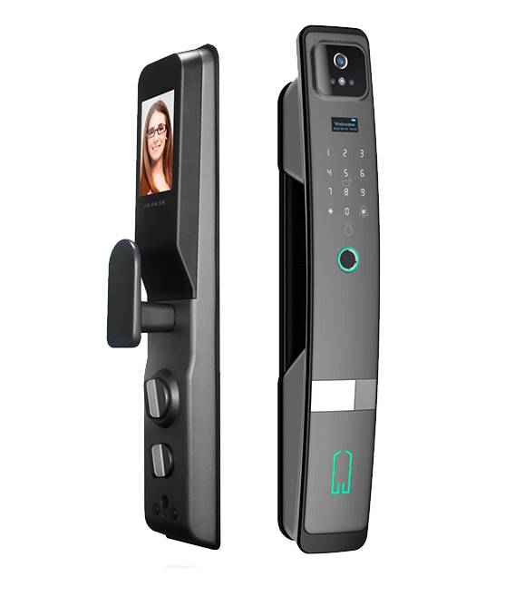 Cerradura Teclam TEC-DDL9 TY versión premium con reconocimiento facial y huella dactil-0963
