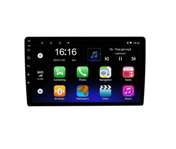 Equipo de carro Q92-CPL-9 Car play Android 12 4+64gb Pantalla de 9 BT GPS WIFI Carplay incorporado