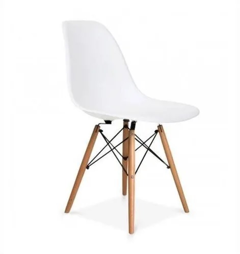 Silla Eames Patas Madera Plástico Comedor Restaurante Bar West Point