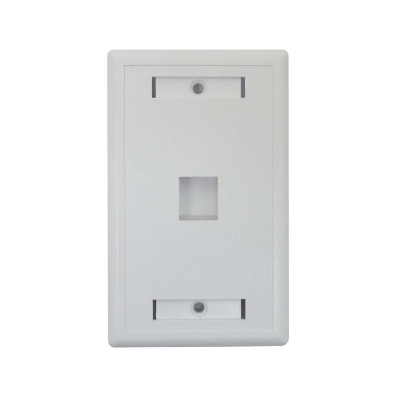 PUNTO DE PARED P1 JACK RJ-45 KEYSTONE BLANCO WP23-1