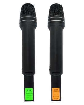 Micrófono Inalambrico Profesional Doble American Twm-2192