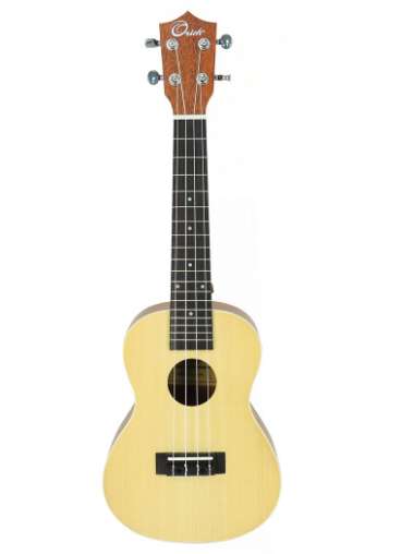 Ukulele Orich concierto madera de abeto con estuche 23 pulgadas
