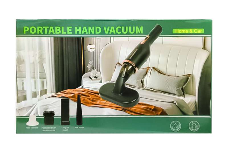 Aspiradora portátil para hogar y auto 3 velocidades