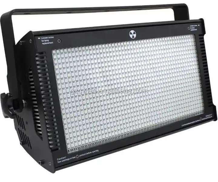 Luz flash Estereoscopica RGB 1000w DMX  Event Go 