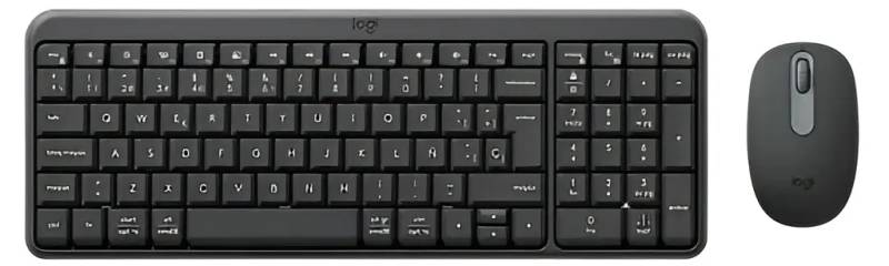 Combo Logitech MK250 Teclado Compacto + Mouse Óptico para PC y Laptop