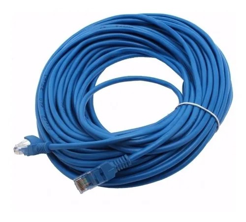Cable De Red Patch Cord Categoría 6 20m 20 Metros Cat6