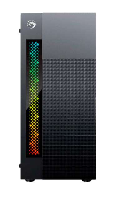 Case gamer Marvo MACA127CON3FN10BL + ventilador