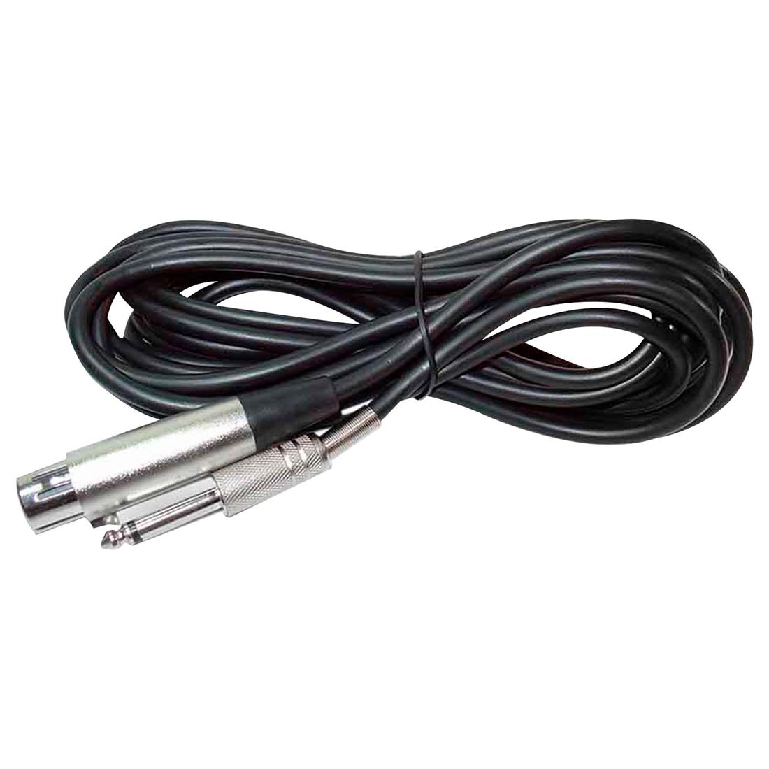 Cable De Micrófono American Xtreme 1 Plug 6.3 A Jack Canon 5m