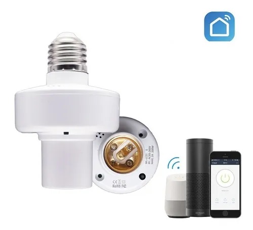 Boquilla Inteligente Socket Tuya Smart Wfi Wl-lc01 Foco E27