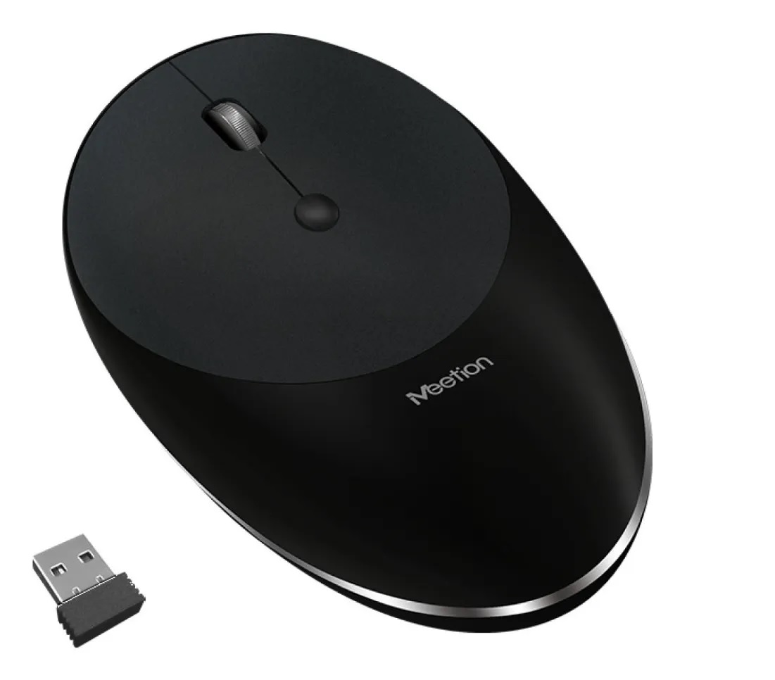 Mouse Recargable Inalámbrico 2.4ghz Meetion Mt-r600 1600dpi