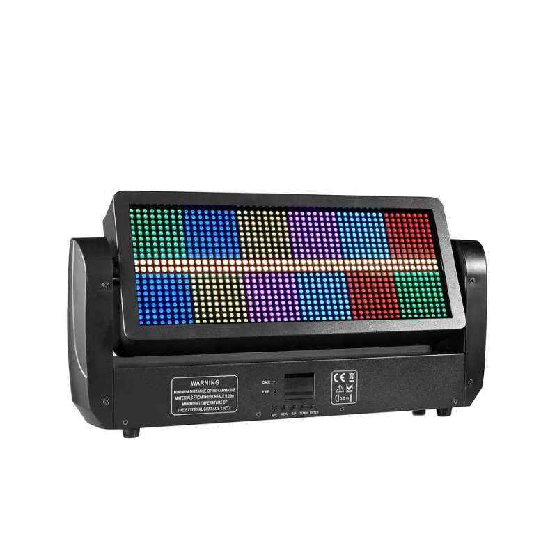 Luz Strobe RGBW Con Movimiento 1000w Estroboscopica Flash  Event Go 