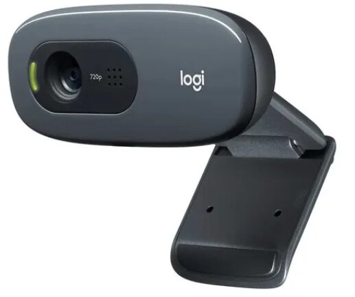 Cámara Web Webcam Logitech Hd C270 Usb + Micrófono + 3mpx