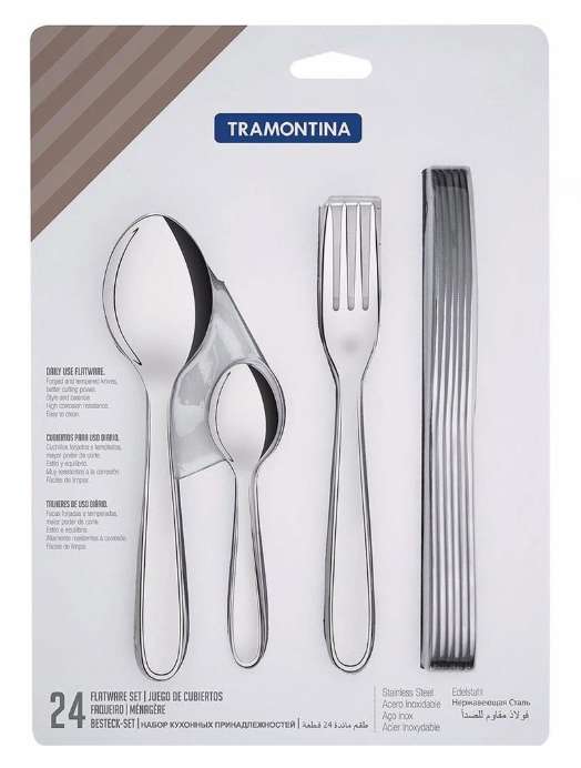Juego de cubiertos Tramontina Angra 24PZS 66903/976