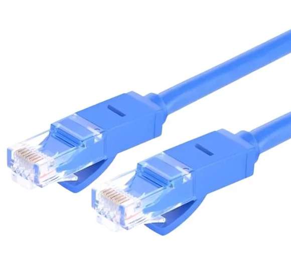 Cable de red Ugreen Cat 6 u UTP lan NW102 10 metros azul