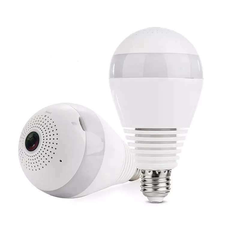 Foco mas Camara 1080  Wifi Tuya 360 micro SD