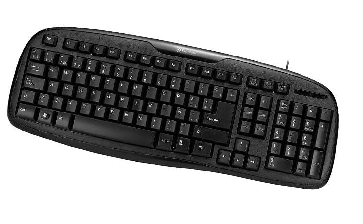 Teclado Klip Xtreme Alambrico USB - Negro KKS-050S