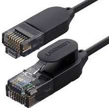 Cable de red Ugreen cat 6 u UTP NW-101 50186 3 metros negro