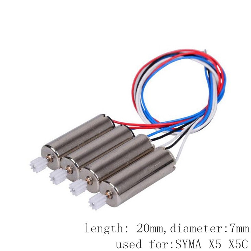 Kit Motor Syma X5 X5c X5hw X5sw 4 Unidades ( 2a +2b ) 