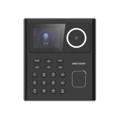 Reloj Biométrico HIKVISION DS-K1T320EFX con cámara facial y huella