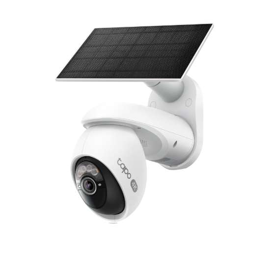Cámara Tp-link Tapo C660 4K kit con panel solar visión nocturna color 