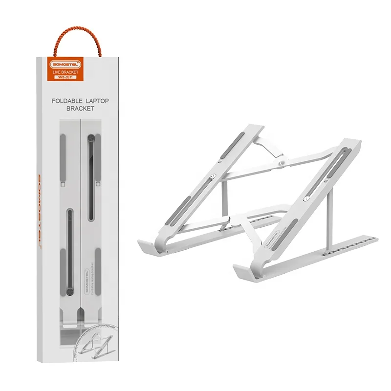 Soporte de Laptop Portatil plegable de plastico Somostel Zb11 
