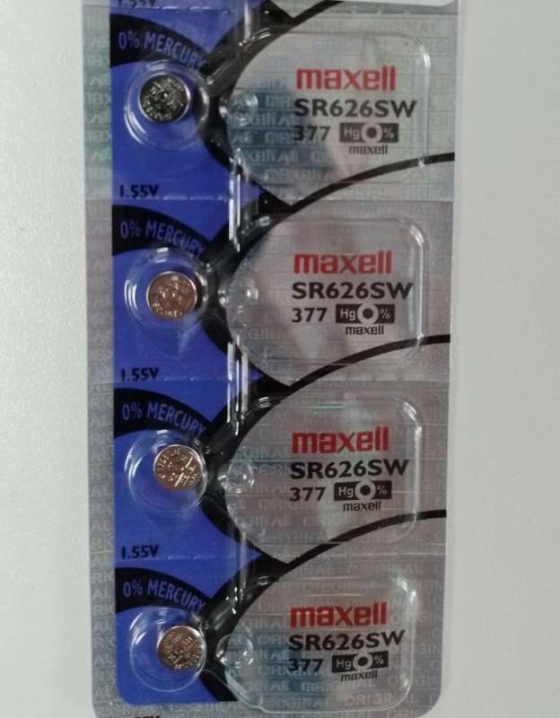 Pila Maxell SR626/377 Reloj