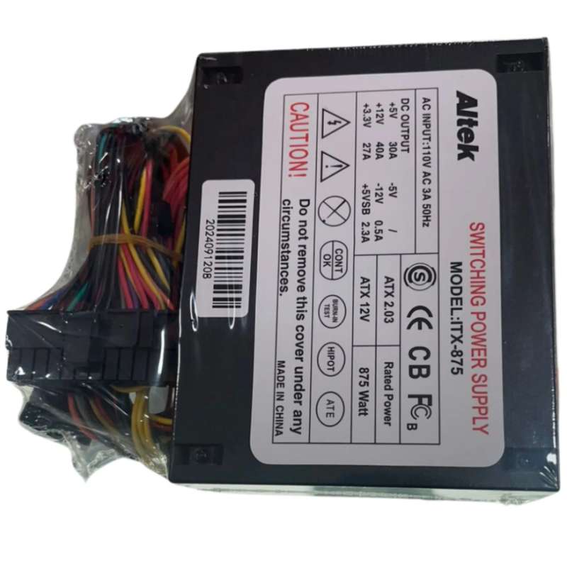 Fuente de poder MINI Altek ITX-875