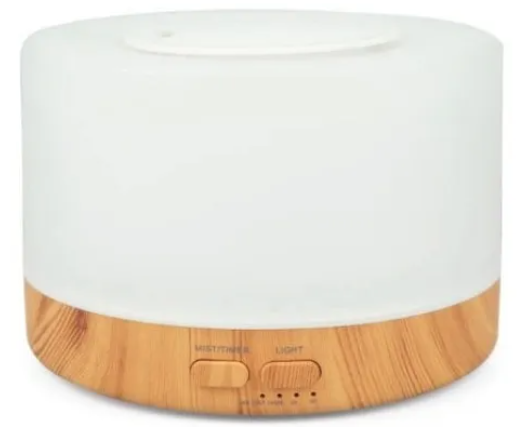 Humidificador De Aromas Casa Negocio 500ml Grande Madera
