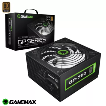 Fuente de poder gamer Gamemax 750W  bronce