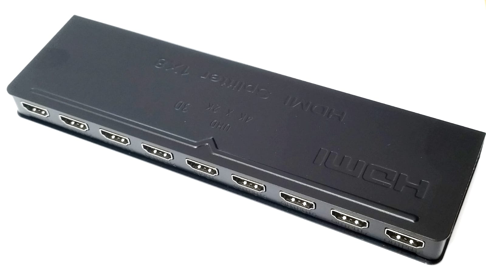 Splitter Divisor Hdmi De 1 A 8 Salidas Multiplicador