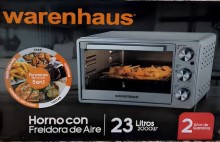 Horno con freidora de aire Warenhaus 23 litros M71507 5 en 1