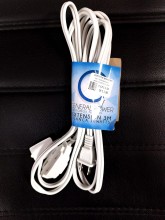 Extensión Electricca 3 tomas General Power 3mts 2*16 10w 1625Watts Pvc 