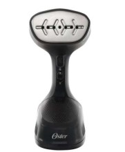Plancha Oster steamer portátil vaporizador de telas portátil vertical negro GCSTES101013