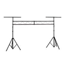 Pedestal American Xtreme para luces TYL01 tipo escenario grueso calidad soporta 120 Kg