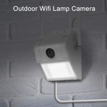 Camara IP Exterior Wifi con Luz LED 800lm IP66 1080P Audio