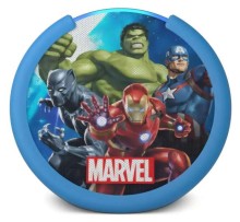 Parlante Amazon Echo pop kids edition control parental edición marvel
