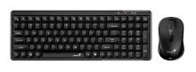 Teclado combo Genius mouse Luxemate Q8100 24GHZ usb a óptico