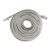 Cable de Red UTP Cat 6 25MT Cámaras de Seguridad Redes 