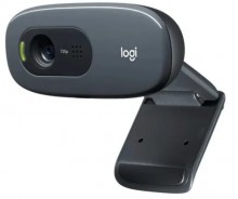 Cámara Web Webcam Logitech Hd C270 Usb + Micrófono + 3mpx
