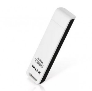 Adaptador De Red Usb Inalámbrico Tp-link N 300mbps Tl-wn821n